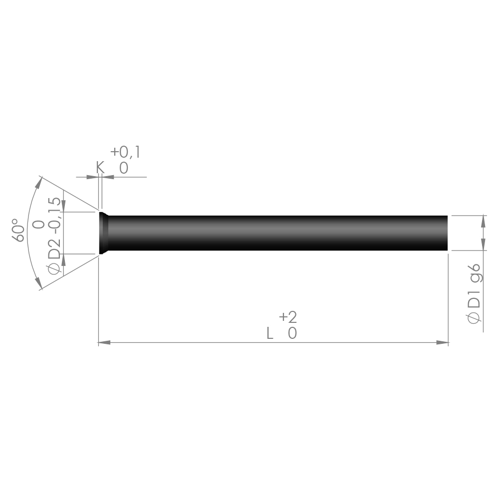 Conical Head Ejector Pin